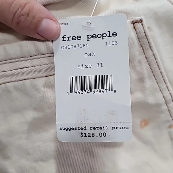 FREE PEOPLE Go Easy Bootcut Jeans Oak - Picture 7 of 12